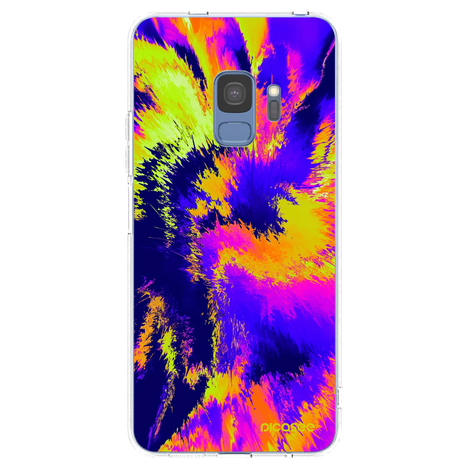 Picasee silikonový průhledný obal pro Samsung Galaxy S9 G960F - Burn