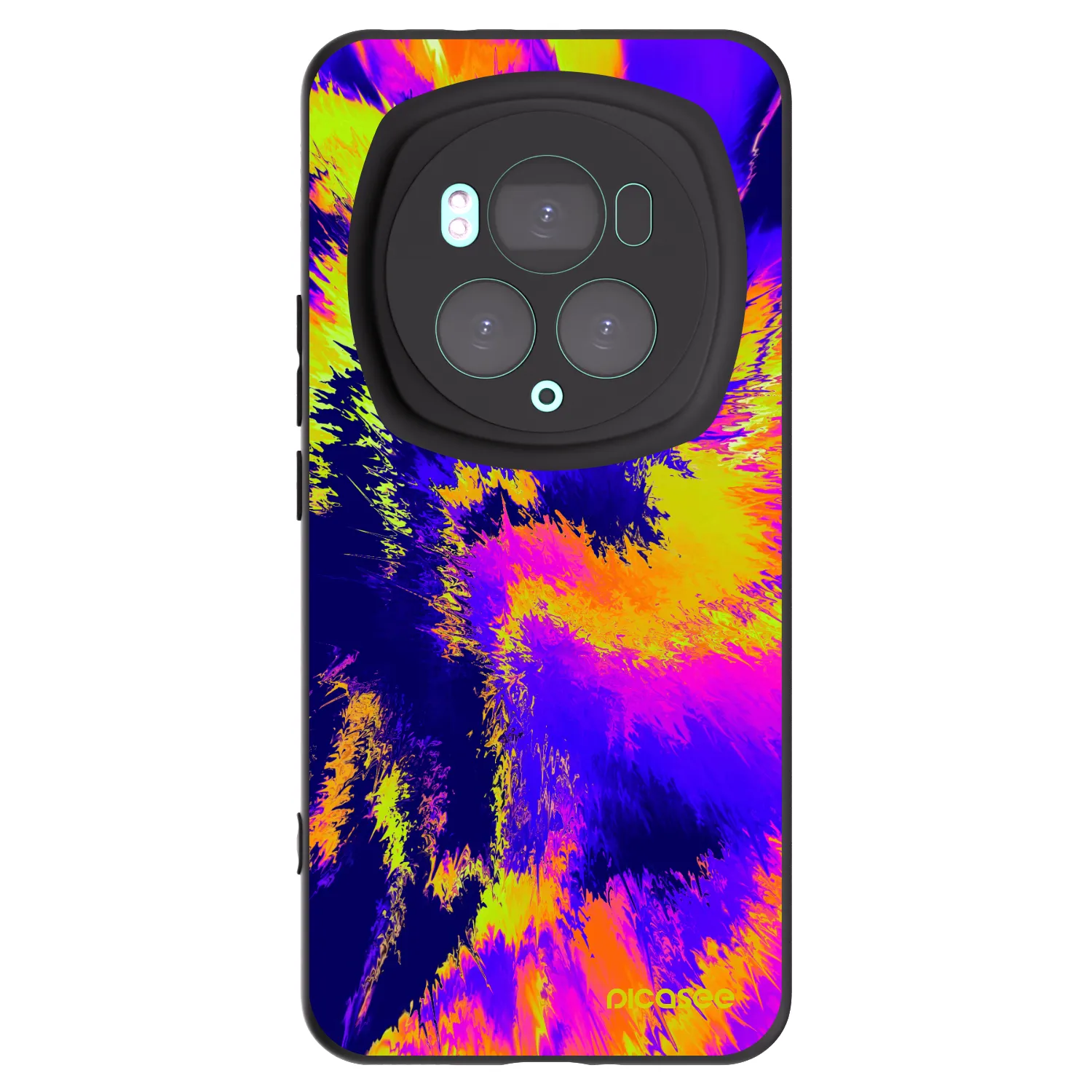 Picasee silikonový černý obal pro Honor Magic6 Pro - Burn