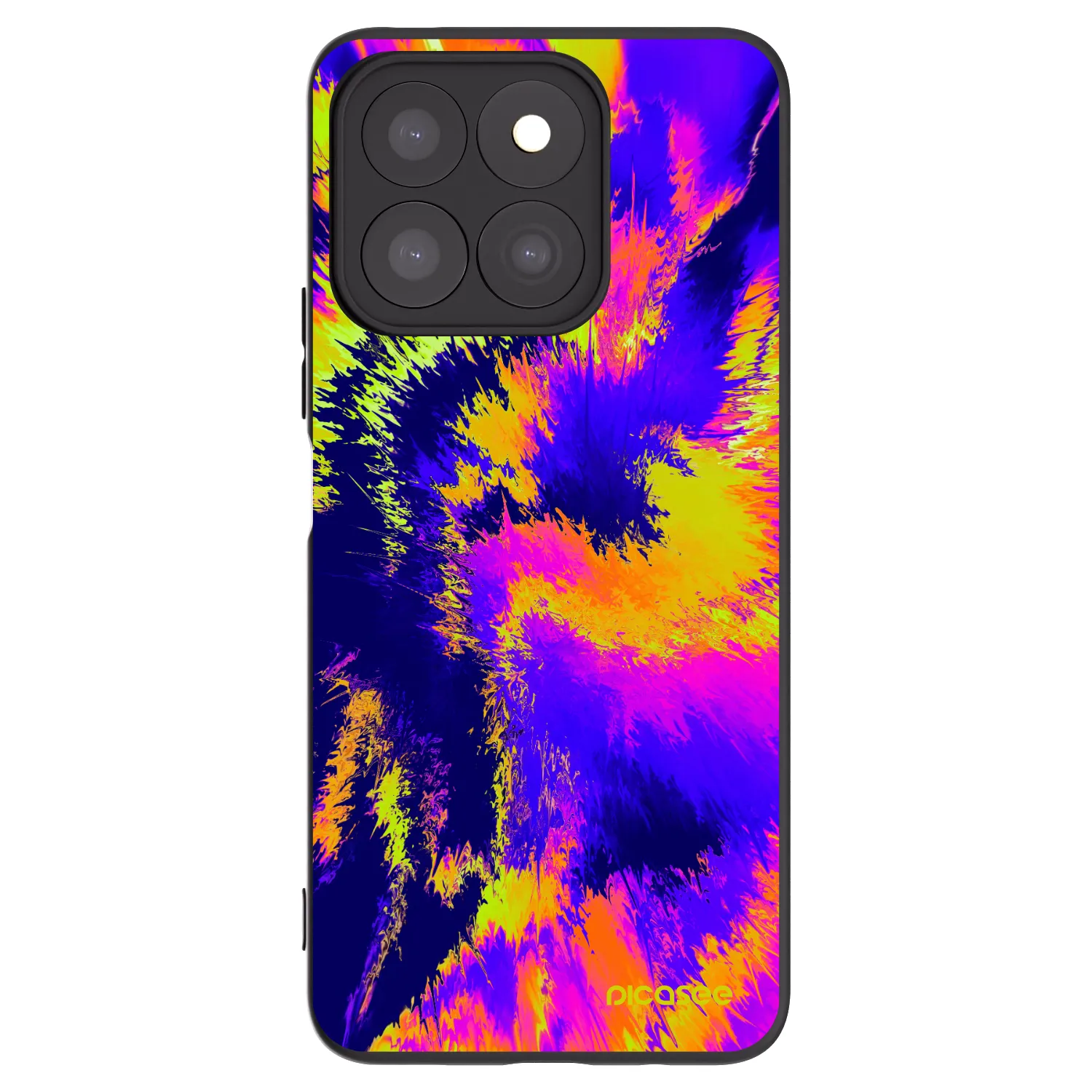 Picasee silikonový černý obal pro Honor X8b - Burn