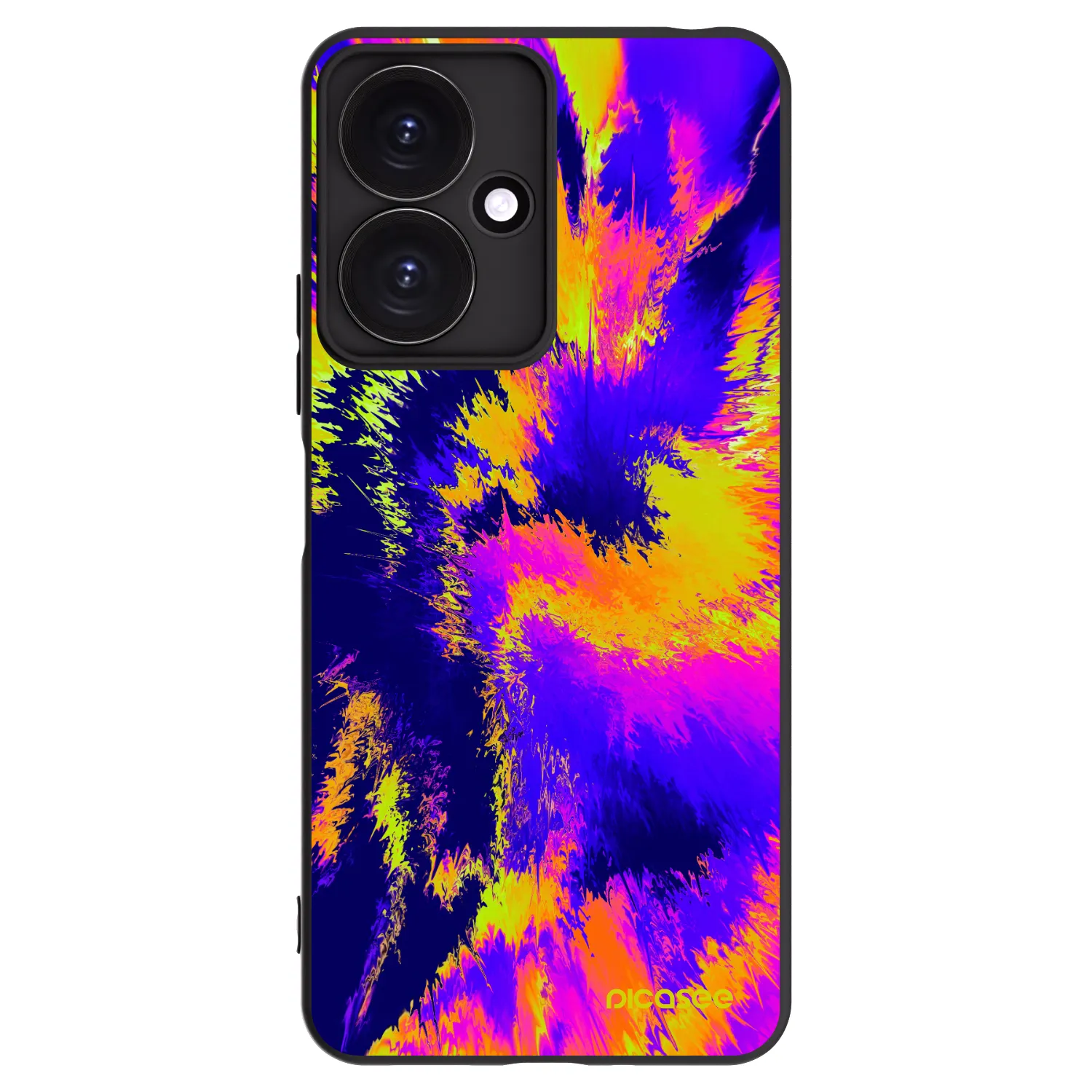 Picasee silikonový černý obal pro Xiaomi Redmi 13C 5G - Burn