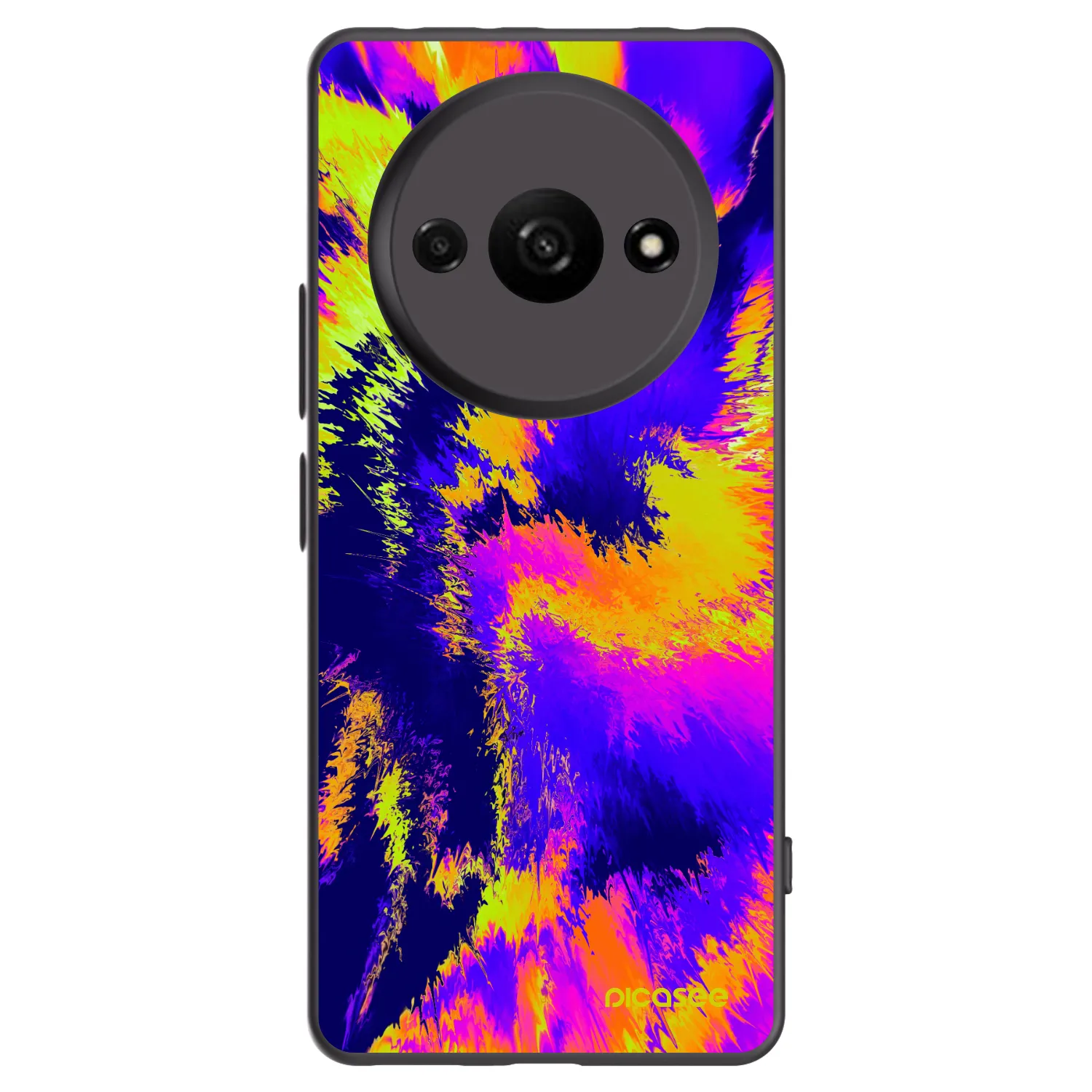 Picasee silikonový černý obal pro Xiaomi Redmi A3 - Burn