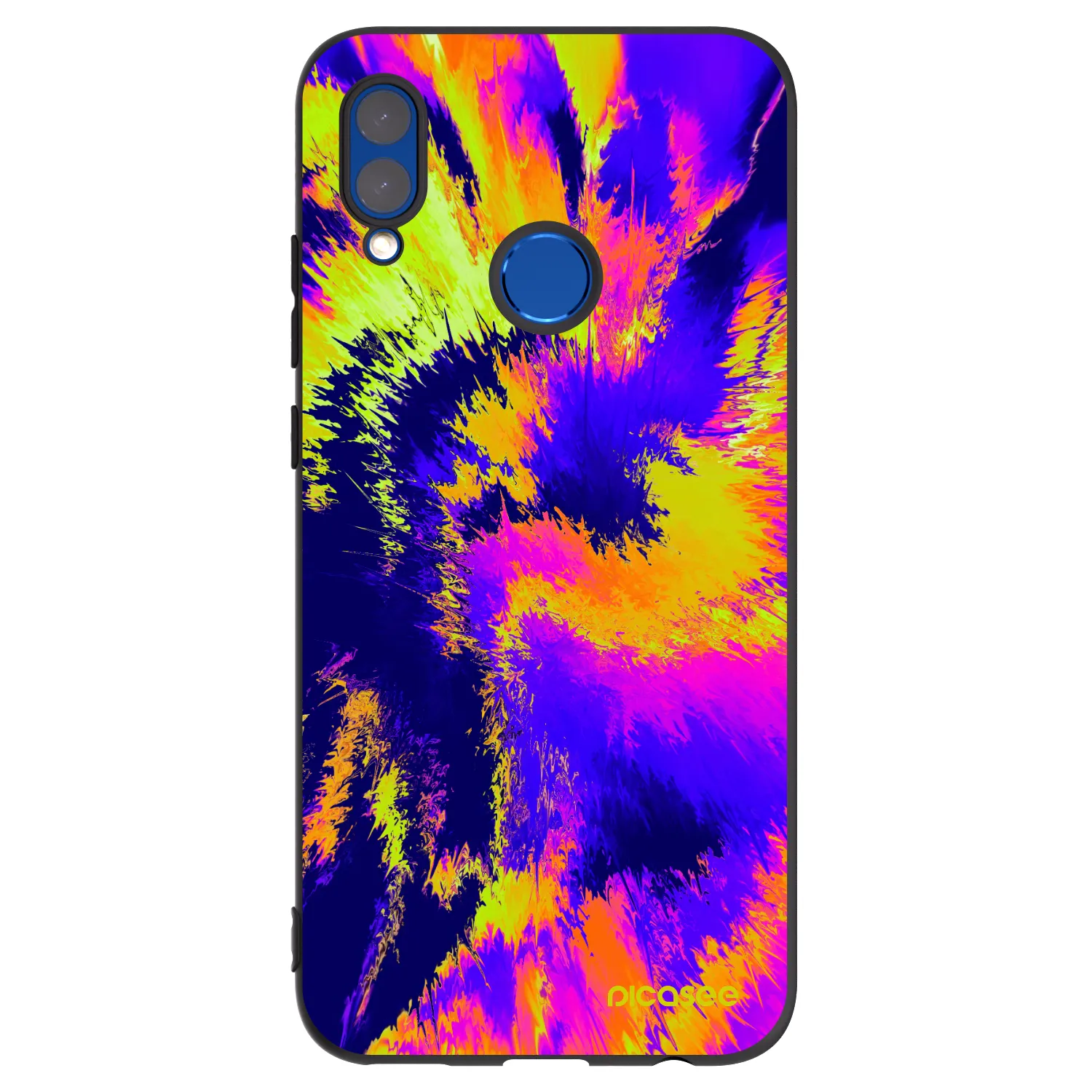 Picasee silikonový černý obal pro Honor 10 Lite - Burn