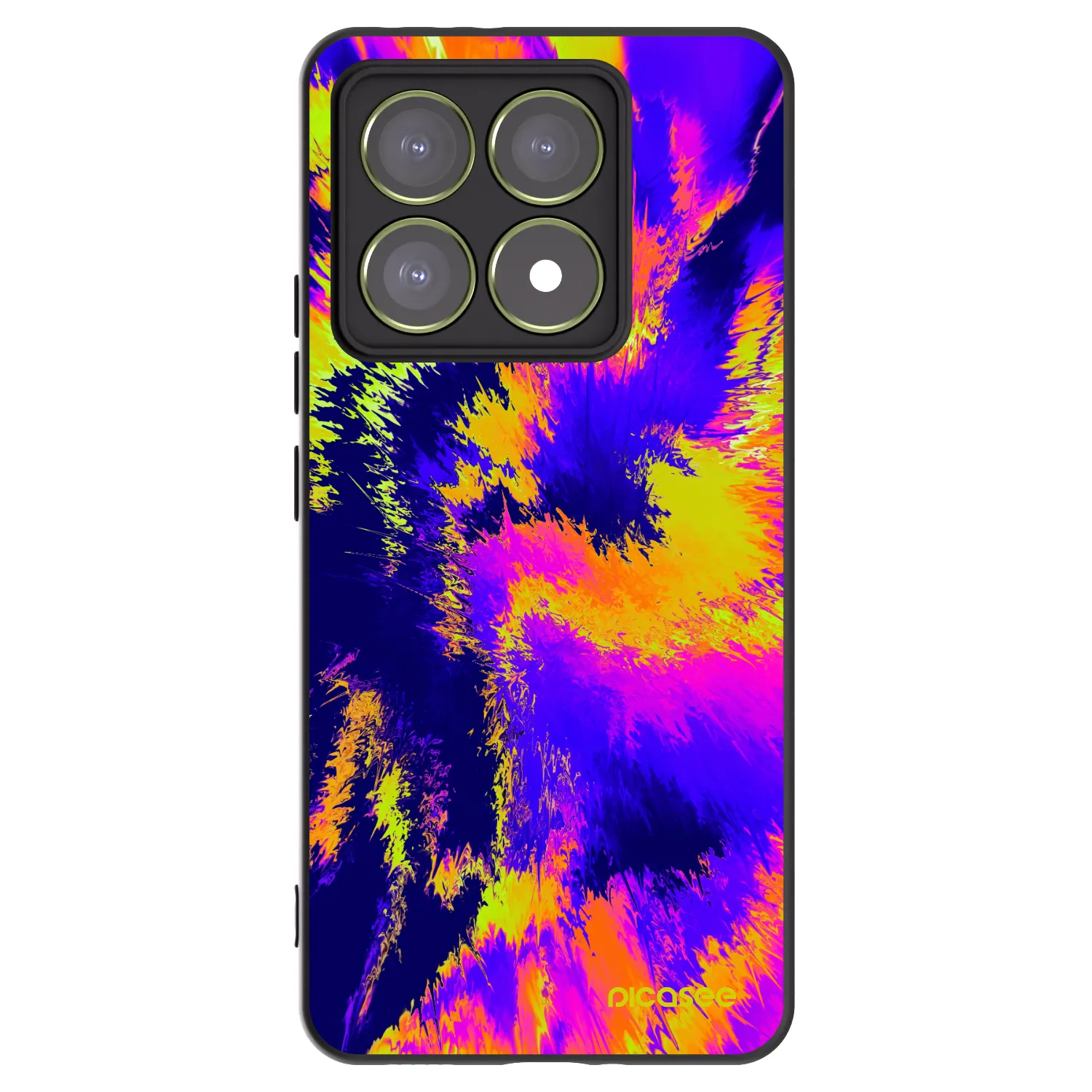 Picasee silikonový černý obal pro Xiaomi 14T - Burn