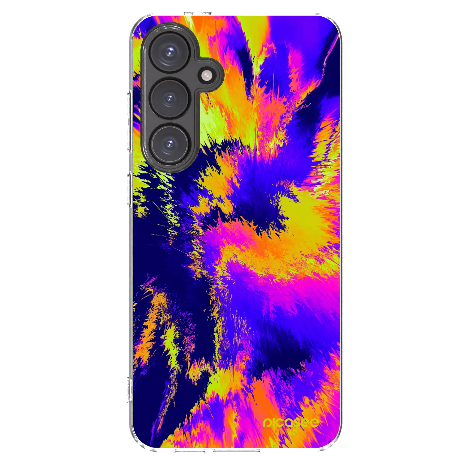 Picasee silikonový průhledný obal pro Samsung Galaxy S24 FE S721B - Burn