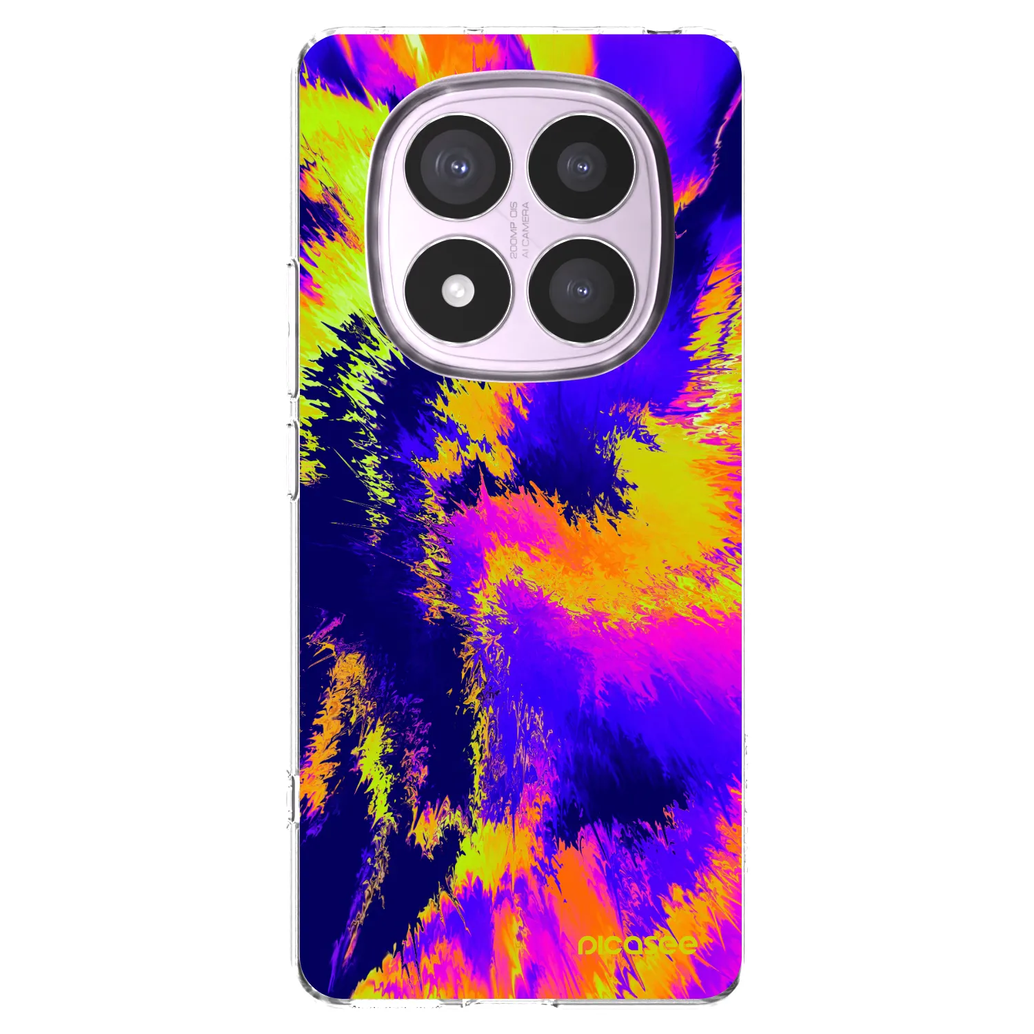 Picasee silikonový průhledný obal pro Xiaomi Redmi Note 14 Pro 5G - Burn