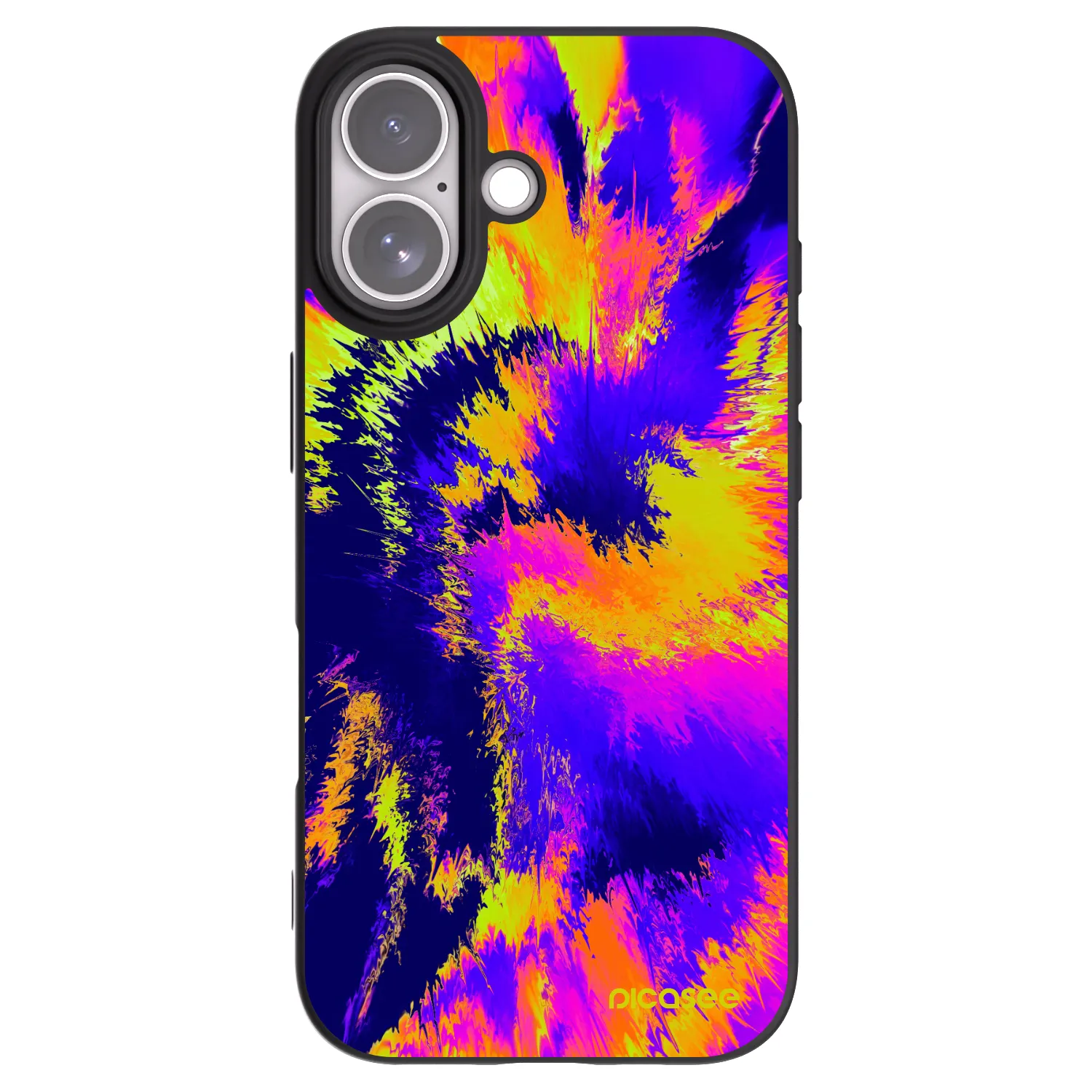 Picasee silikonový černý obal pro Apple iPhone 17 - Burn