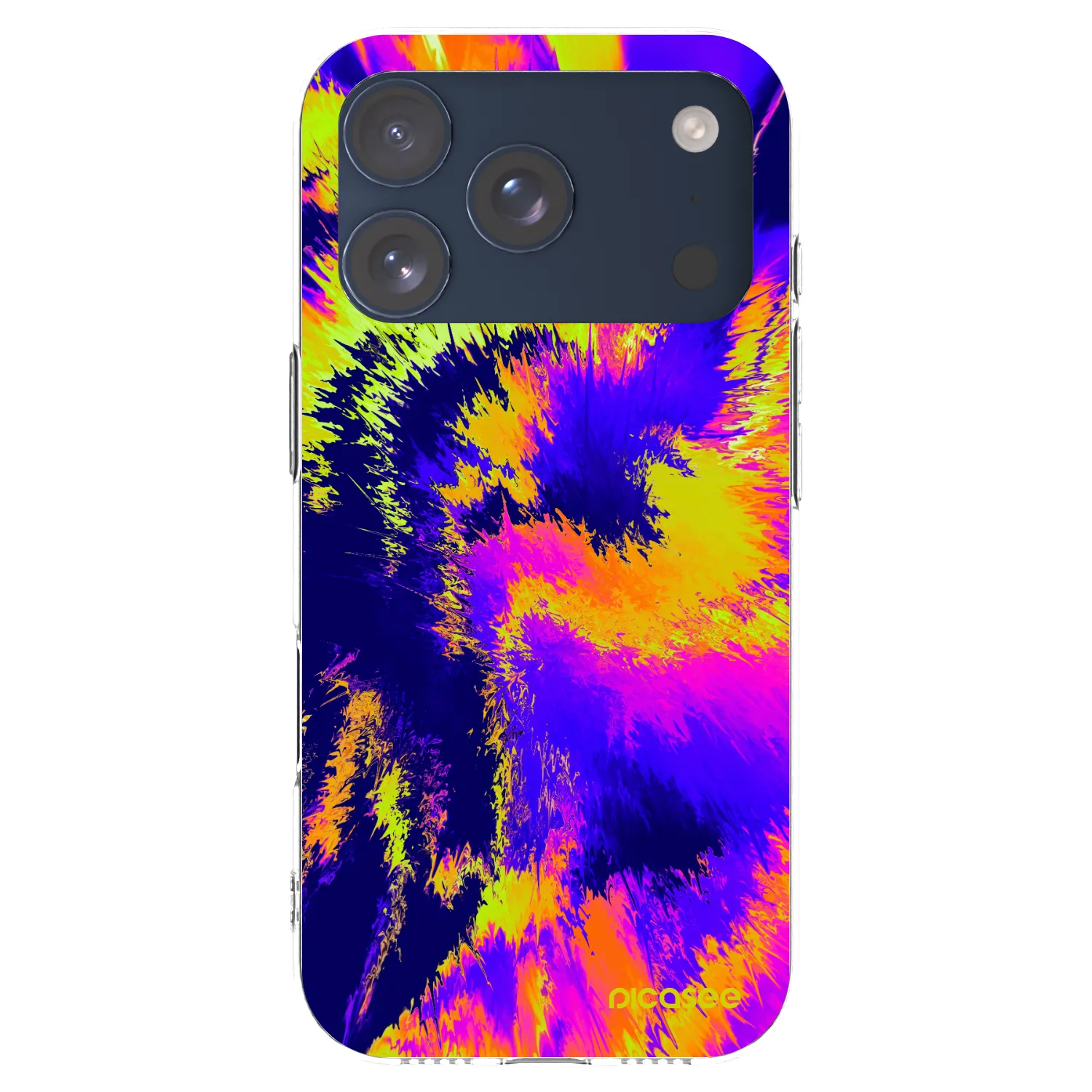 Picasee silikonový průhledný obal pro Apple iPhone 17 Pro - Burn