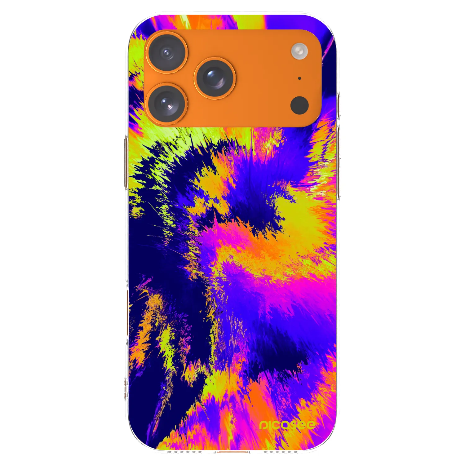 Picasee silikonový průhledný obal pro Apple iPhone 17 Pro Max - Burn