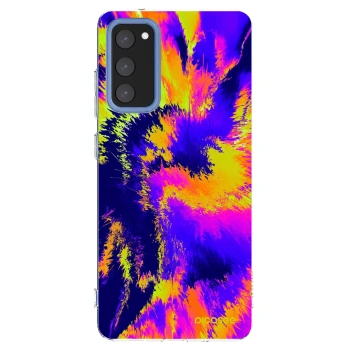 Picasee silikonový průhledný obal pro Samsung Galaxy S20 FE - Burn