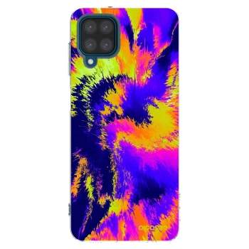 Picasee silikonový průhledný obal pro Samsung Galaxy A12 A125F - Burn