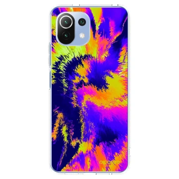 Picasee silikonový průhledný obal pro Xiaomi Mi 11 Lite - Burn