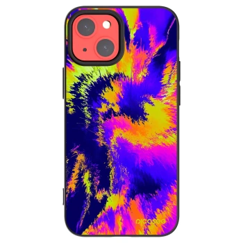 Picasee silikonový černý obal pro Apple iPhone 13 mini - Burn