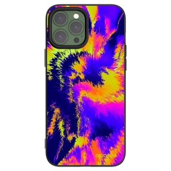 Picasee silikonový černý obal pro Apple iPhone 13 Pro Max - Burn