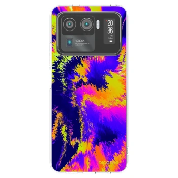 Picasee silikonový průhledný obal pro Xiaomi Mi 11 Ultra - Burn