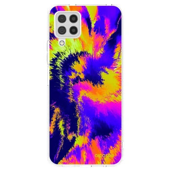 Picasee silikonový průhledný obal pro Samsung Galaxy A22 A225F 4G - Burn