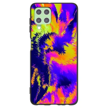 Picasee silikonový černý obal pro Samsung Galaxy A22 A225F 4G - Burn