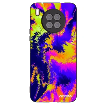 Picasee silikonový černý obal pro Huawei Nova 8i - Burn