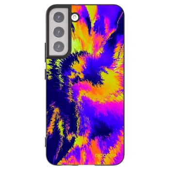 Picasee silikonový černý obal pro Samsung Galaxy S22+ 5G - Burn