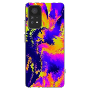 Picasee silikonový průhledný obal pro Xiaomi Redmi Note 11 Pro - Burn