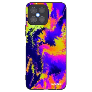 Picasee silikonový černý obal pro Honor X8 4G - Burn