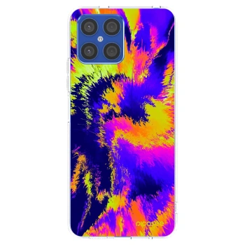 Picasee silikonový průhledný obal pro Honor X8 4G - Burn