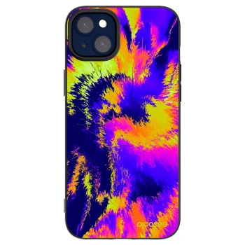 Picasee silikonový černý obal pro Apple iPhone 14 Plus - Burn
