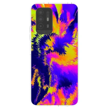 Picasee silikonový průhledný obal pro OPPO A94 5G - Burn