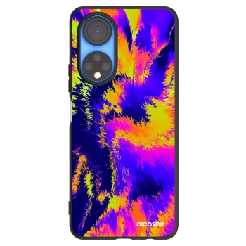 Picasee silikonový černý obal pro Honor X7 - Burn