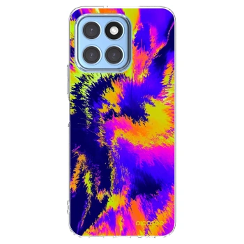 Picasee silikonový průhledný obal pro Honor X8 5G - Burn