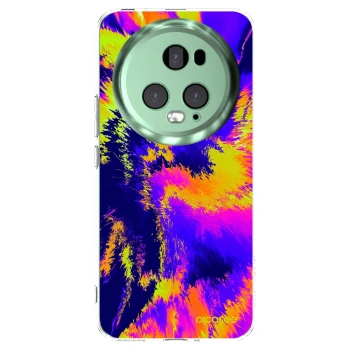 Picasee silikonový průhledný obal pro Honor Magic5 Pro - Burn
