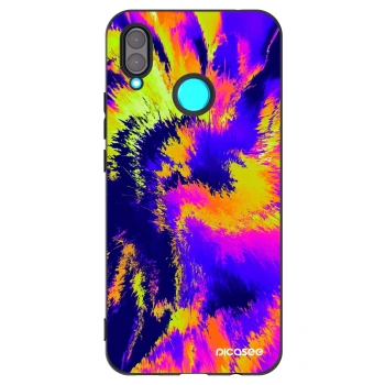 Picasee silikonový černý obal pro Huawei Nova 3 - Burn