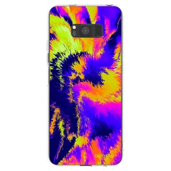 Picasee silikonový průhledný obal pro Samsung Galaxy S8 G950F - Burn