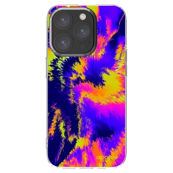 Picasee silikonový průhledný obal pro Apple iPhone 15 Pro - Burn