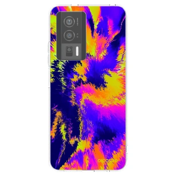 Picasee silikonový průhledný obal pro Xiaomi Poco F5 Pro 5G - Burn