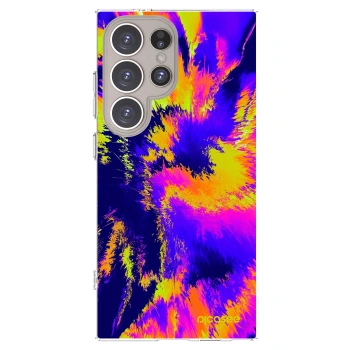 Picasee silikonový průhledný obal pro Samsung Galaxy S24 Ultra S928B 5G - Burn
