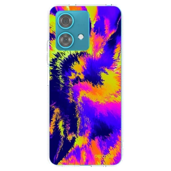 Picasee silikonový průhledný obal pro Motorola Edge 40 Neo - Burn