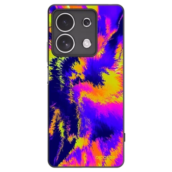Picasee silikonový černý obal pro Xiaomi Redmi Note 13 4G - Burn