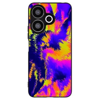 Picasee silikonový černý obal pro Xiaomi Redmi 13 4G - Burn