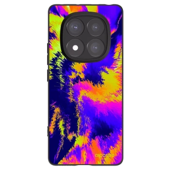 Picasee silikonový černý obal pro Xiaomi Redmi Note 14 Pro 5G - Burn