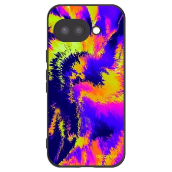 Picasee silikonový černý obal pro Google Pixel 9a - Burn