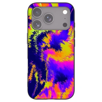Picasee silikonový černý obal pro Apple iPhone 17 Pro - Burn