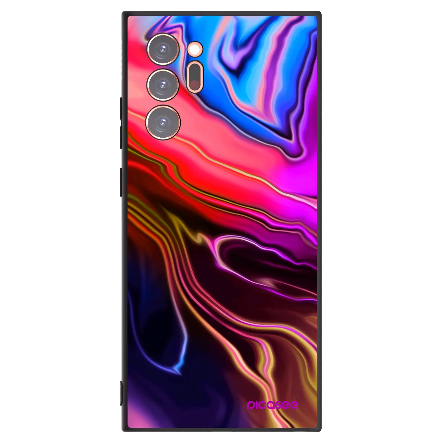 Picasee silikonový černý obal pro Samsung Galaxy Note 20 Ultra - Electric