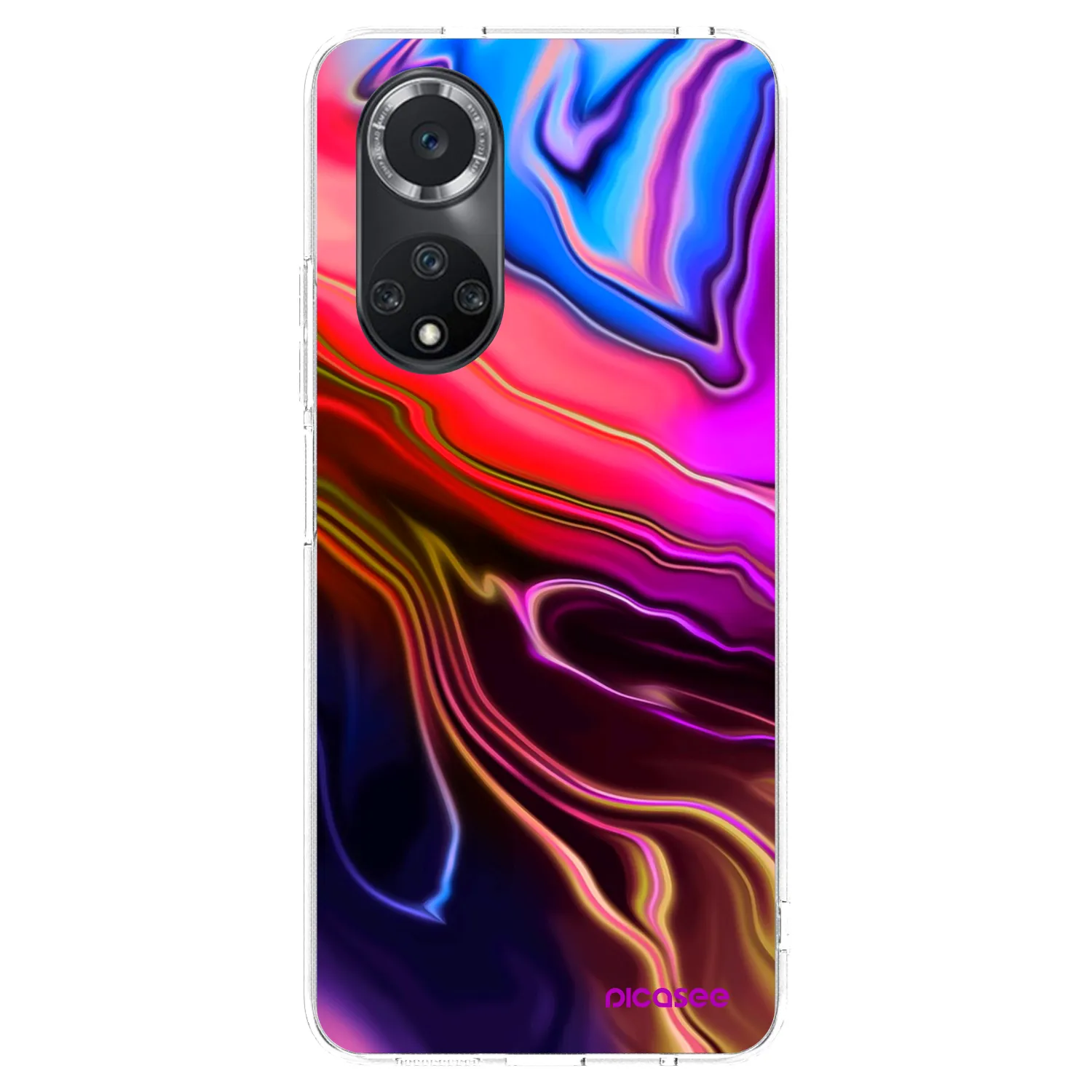 Picasee silikonový průhledný obal pro Huawei Nova 9 SE - Electric