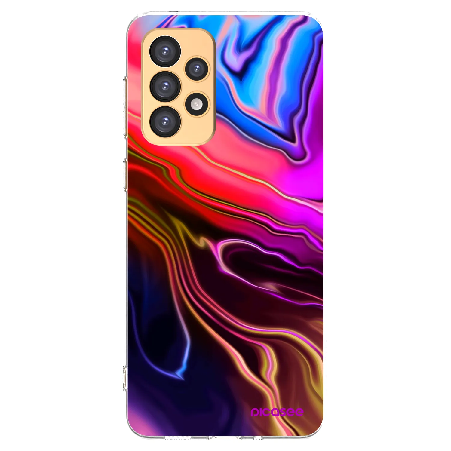 Picasee silikonový průhledný obal pro Samsung Galaxy A33 5G A336 - Electric