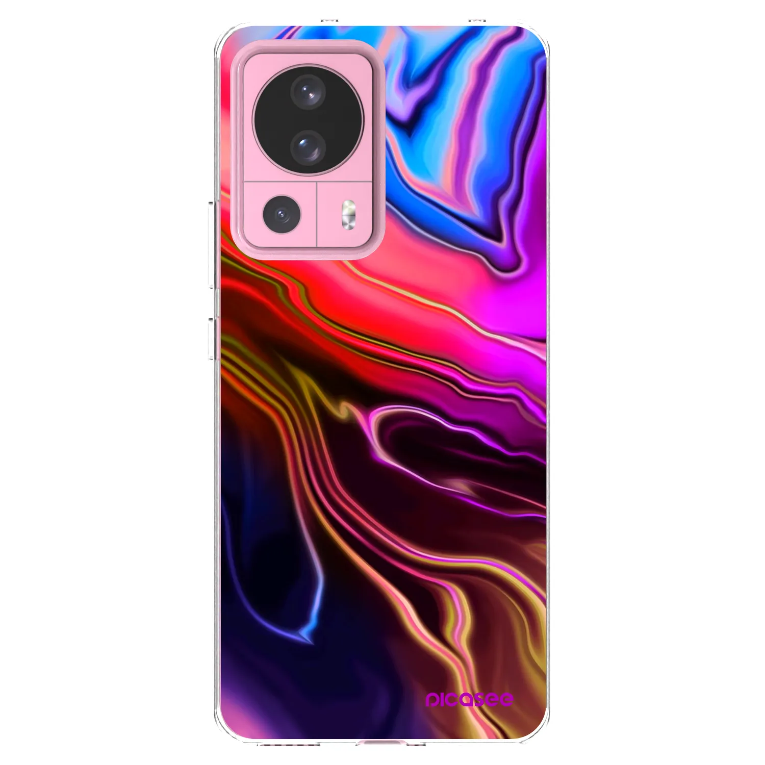 Picasee silikonový průhledný obal pro Xiaomi 13 Lite - Electric