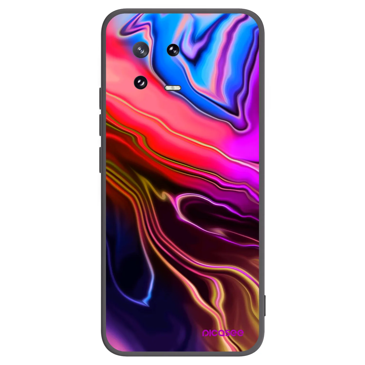 Picasee silikonový černý obal pro Xiaomi 13 Pro - Electric