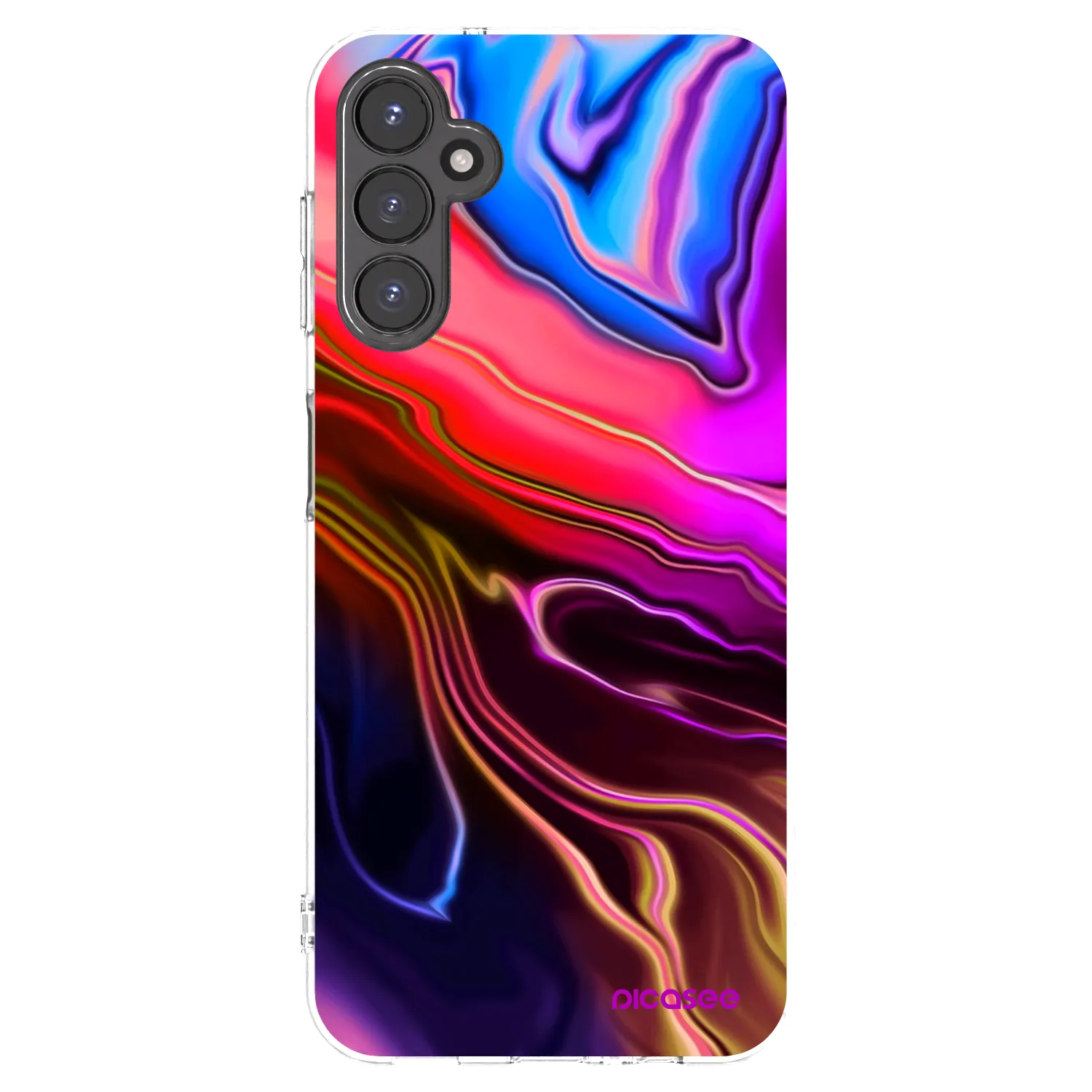 Picasee silikonový průhledný obal pro Samsung Galaxy A14 5G A146P - Electric