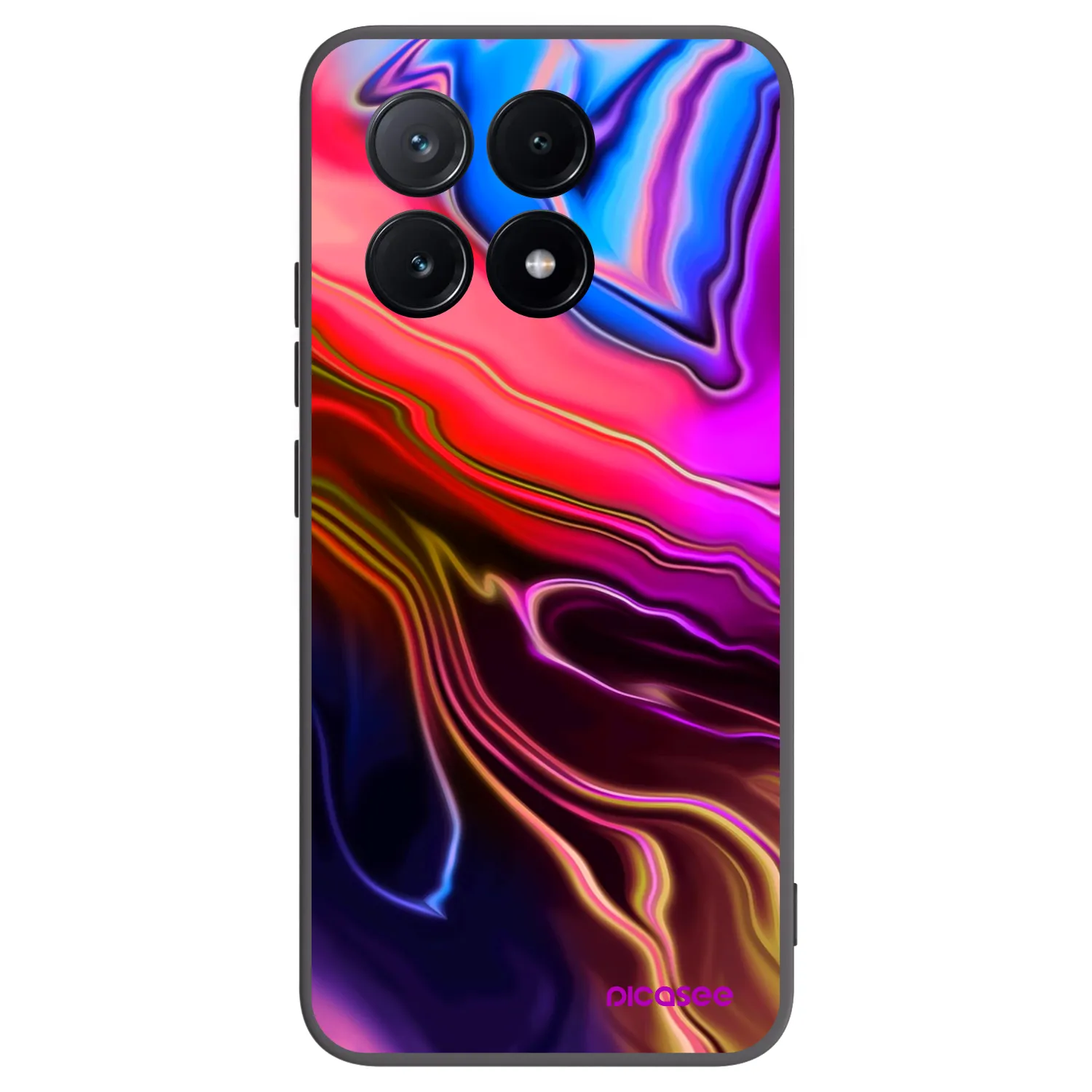 Picasee silikonový černý obal pro Xiaomi Poco X6 Pro - Electric