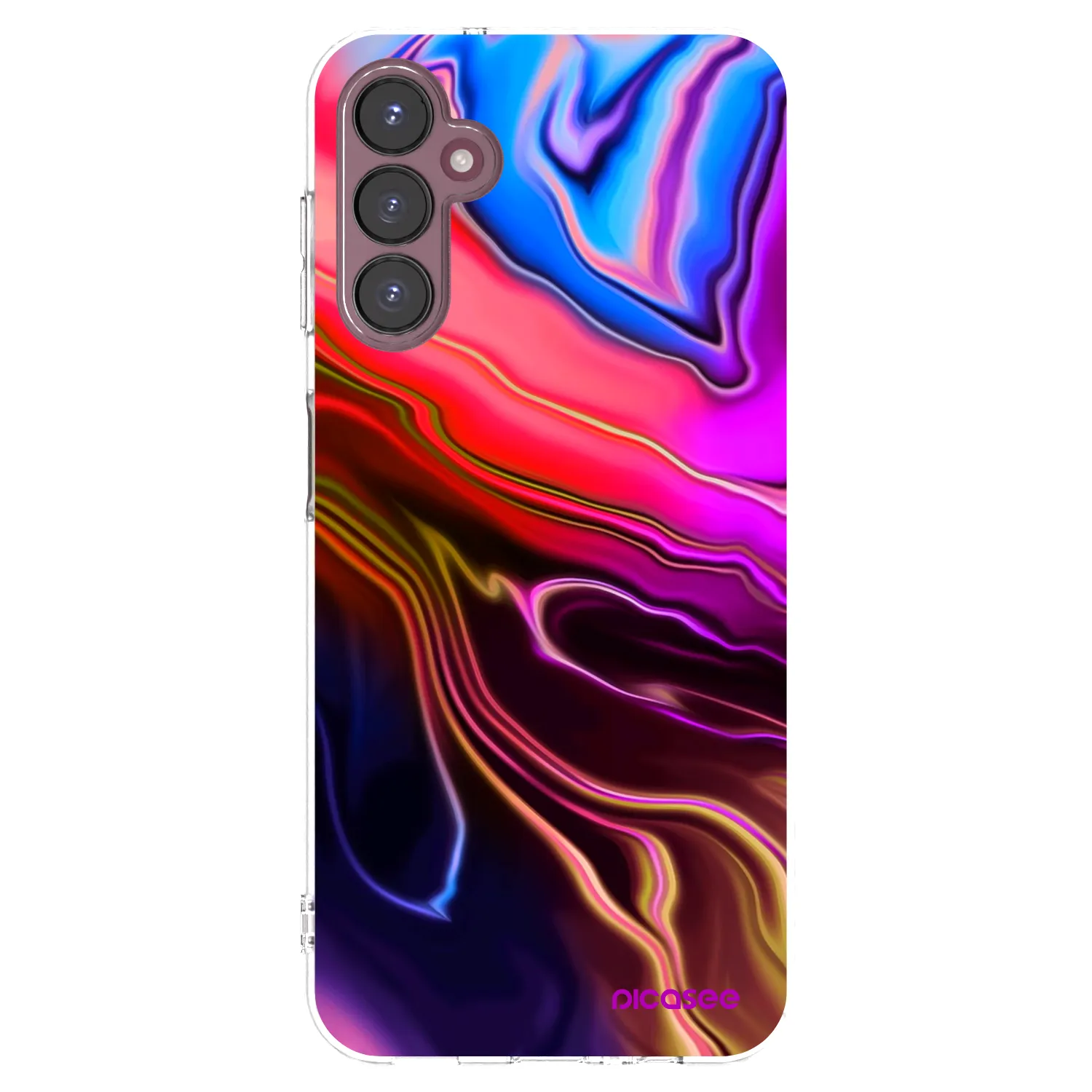 Picasee silikonový průhledný obal pro Samsung Galaxy A05s A057G - Electric