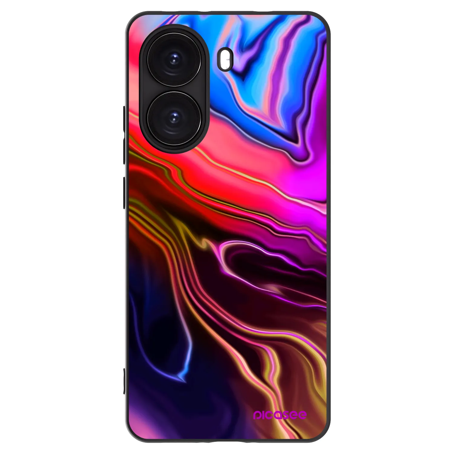 Picasee silikonový černý obal pro Xiaomi Poco X7 Pro 5G - Electric